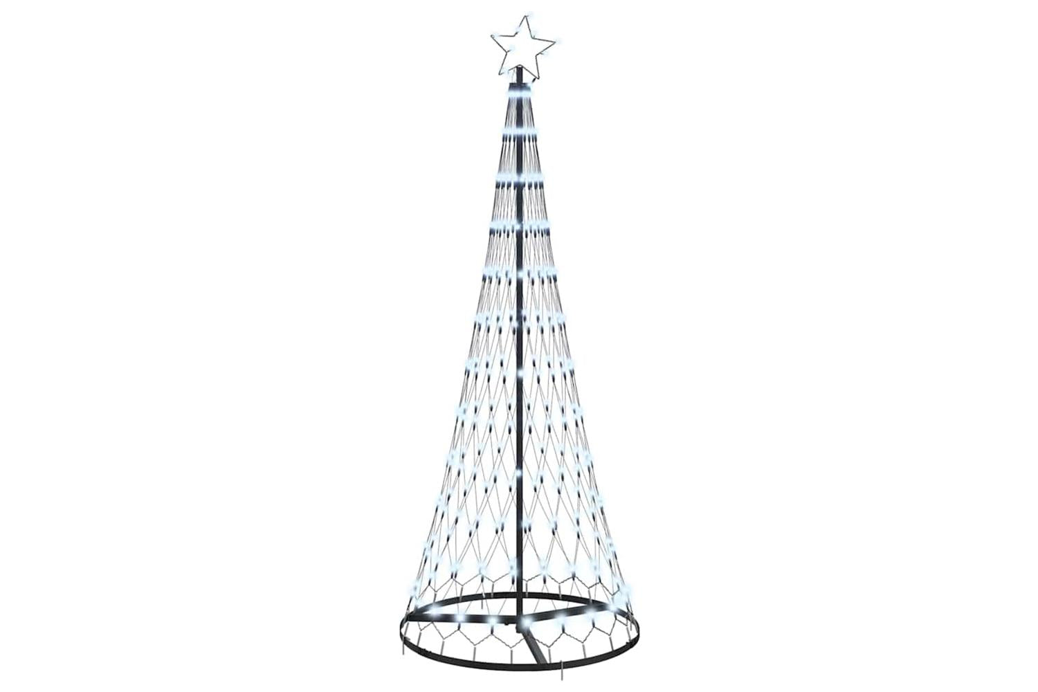 Vidaxl Led Christmas Tree Cool White 71 X 71 X 1845 Cm Metal-2