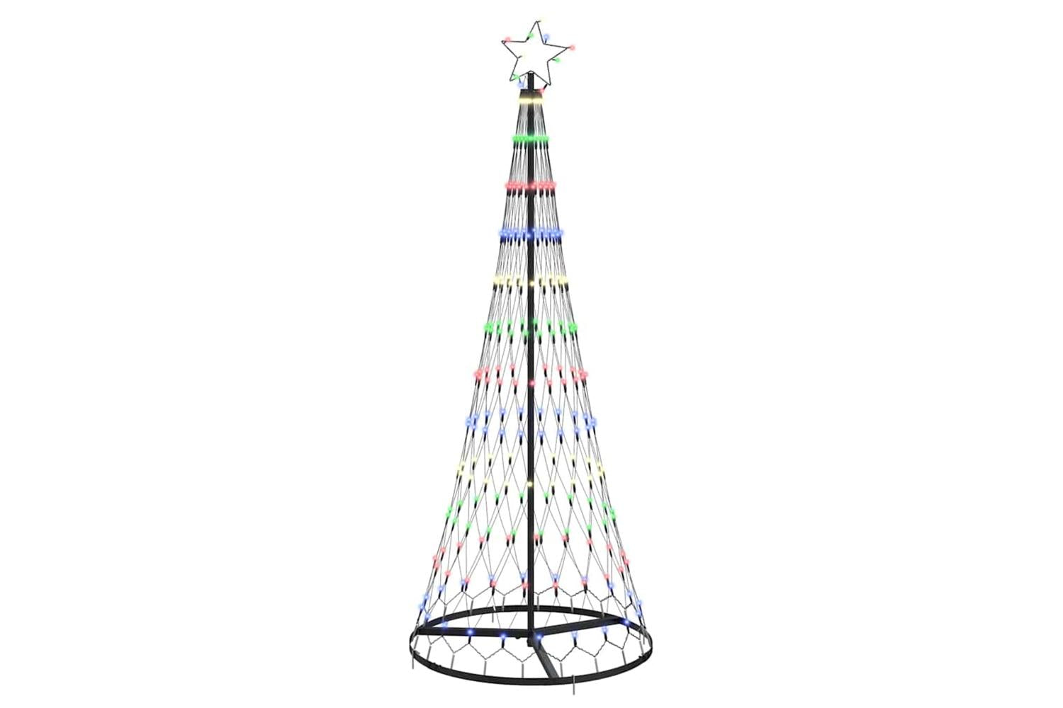 Vidaxl Led Christmas Tree Multicolour 71 X 71 X 1845 Cm Metal-2
