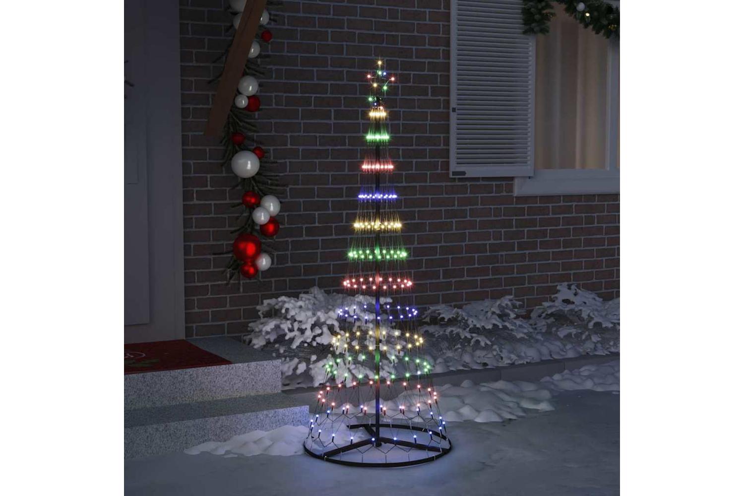 Vidaxl Led Christmas Tree Multicolour 71 X 71 X 1845 Cm Metal-3