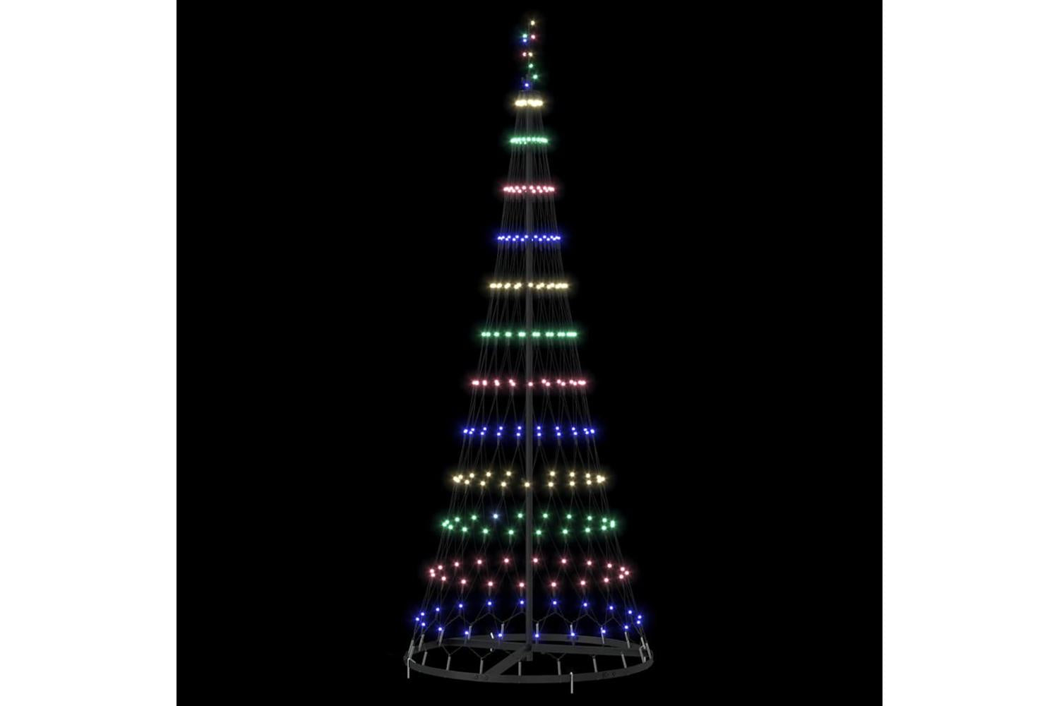 Vidaxl Led Christmas Tree Multicolour 71 X 71 X 1845 Cm Metal-5