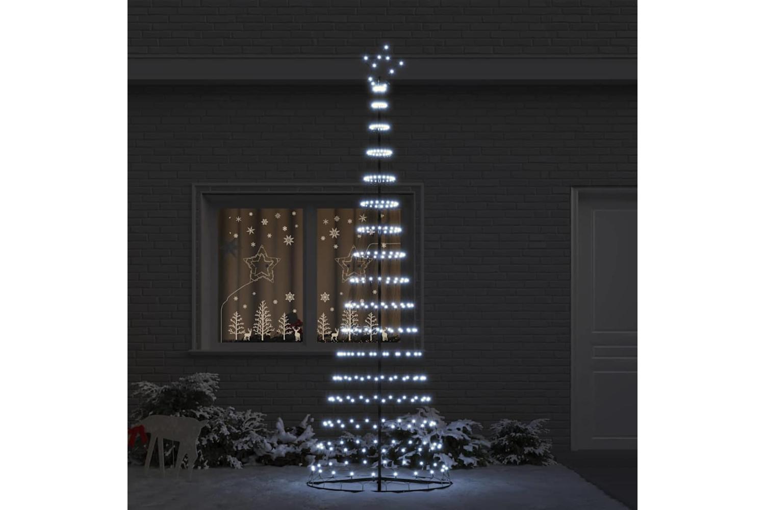 Vidaxl Led Christmas Tree Cool White 1005 X 1005 X 3025 Cm Metal-3