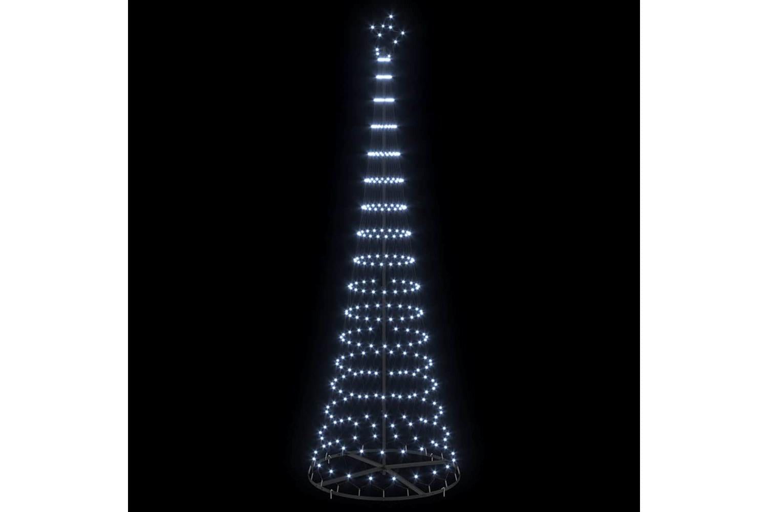Vidaxl Led Christmas Tree Cool White 1005 X 1005 X 3025 Cm Metal-4