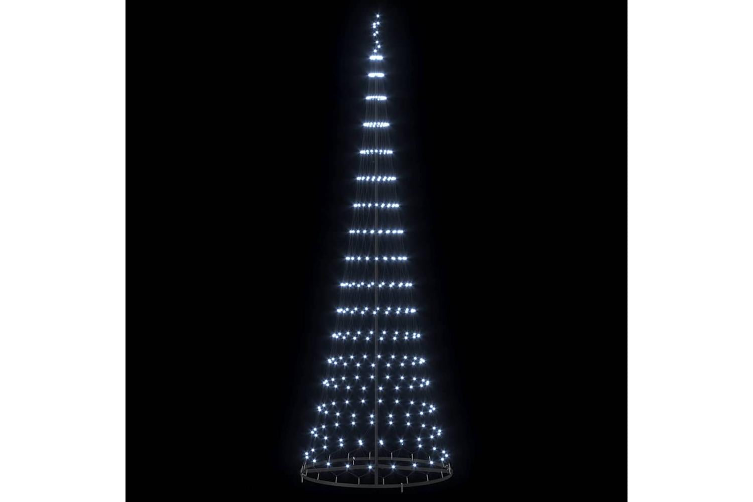 Vidaxl Led Christmas Tree Cool White 1005 X 1005 X 3025 Cm Metal-5