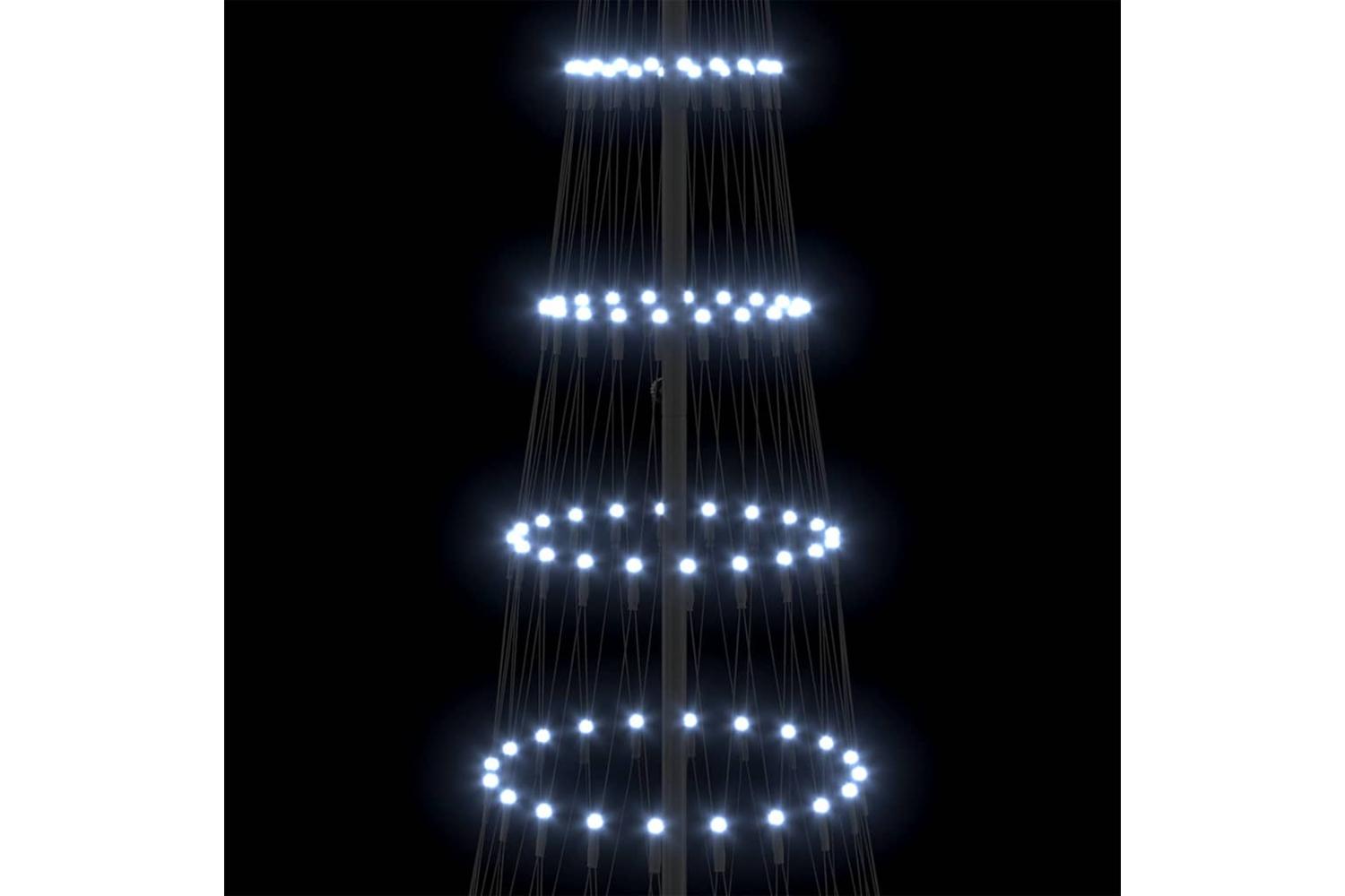 Vidaxl Led Christmas Tree Cool White 1005 X 1005 X 3025 Cm Metal-7