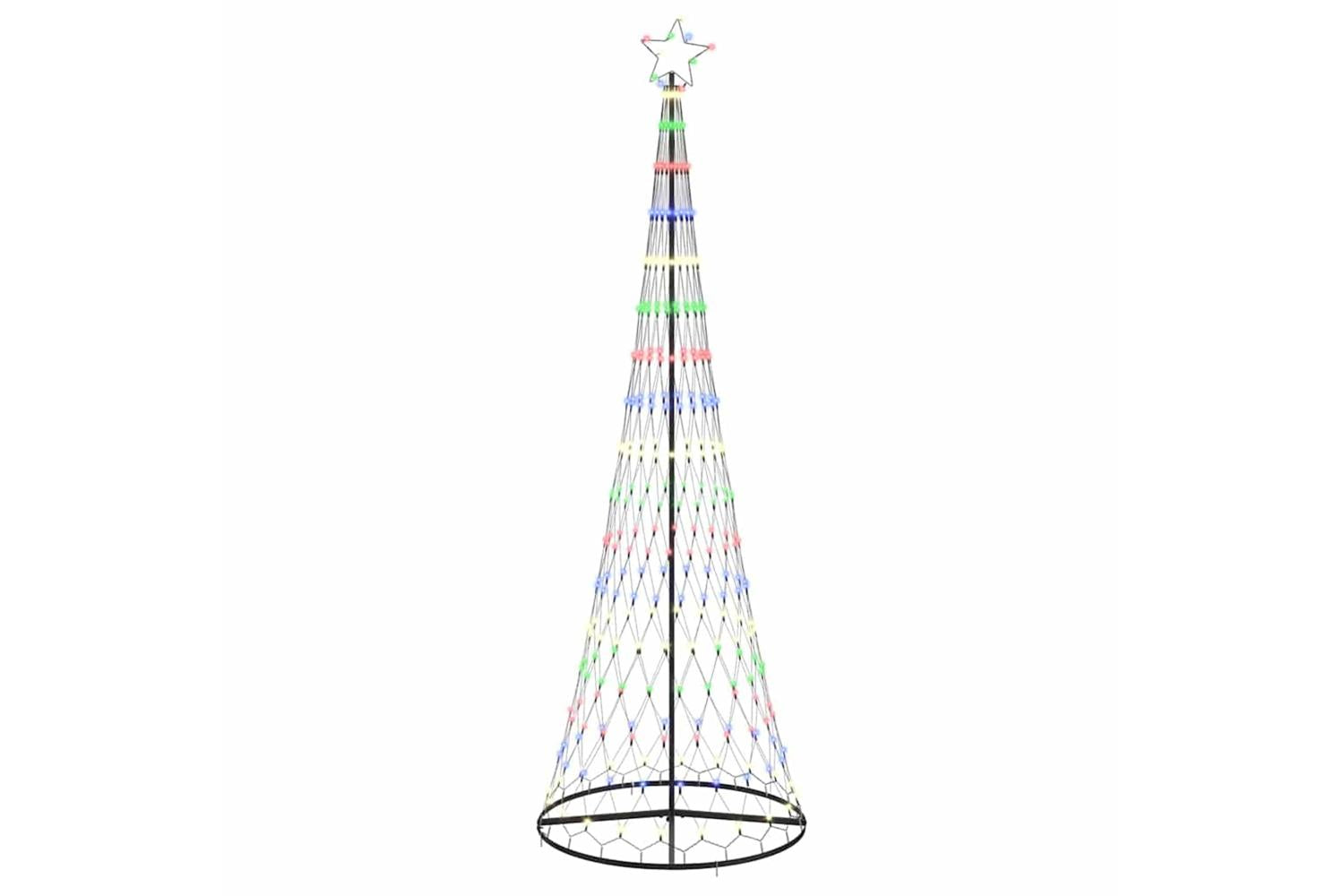 Vidaxl Led Christmas Tree Multicolour 1005 X 1005 X 3025 Cm Metal