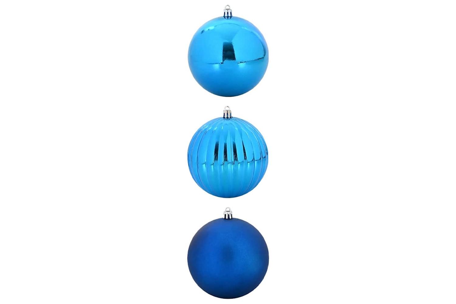 Vidaxl Christmas Bauble Set 3 Pcs Blue