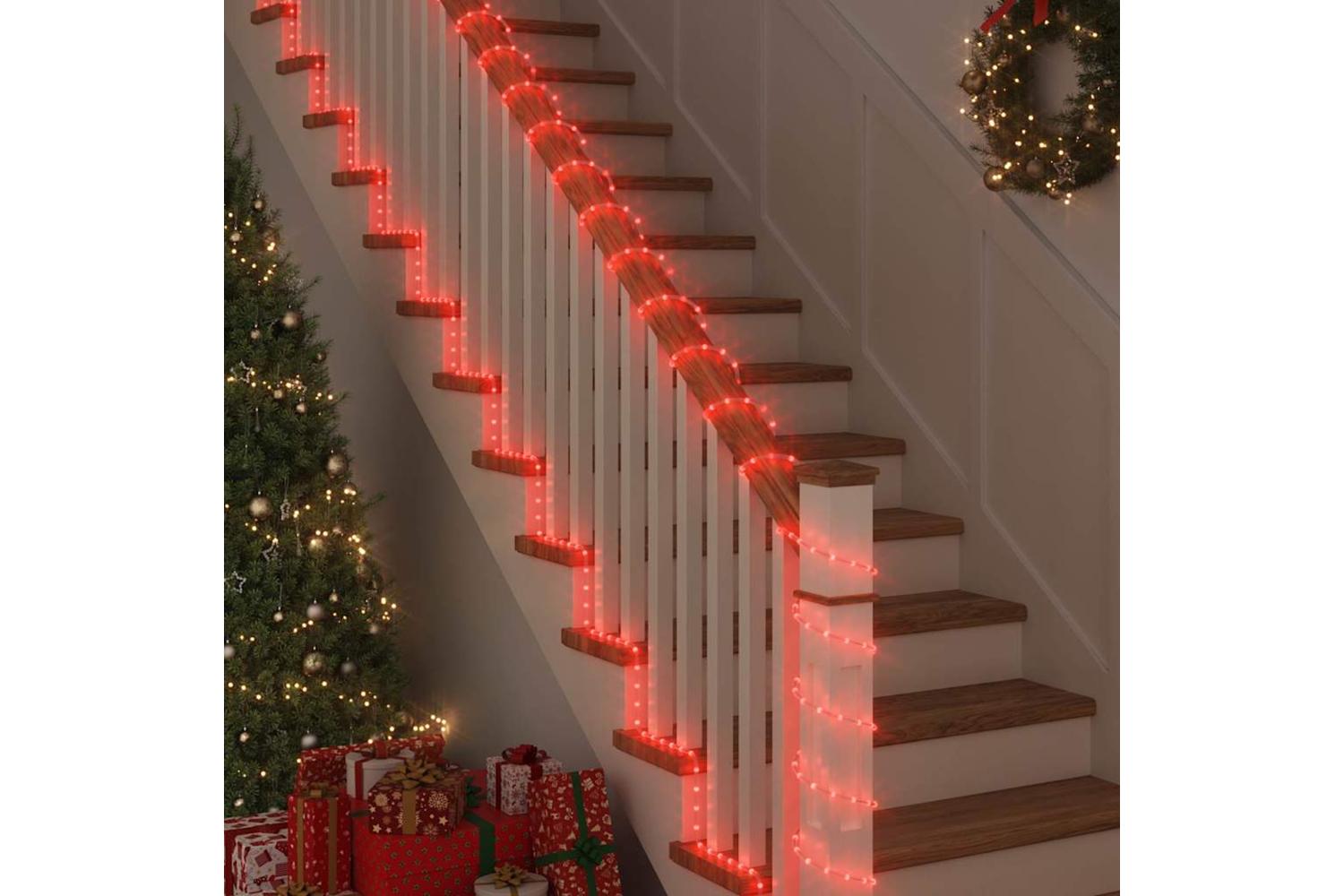 Vidaxl Rope Light With 480 Leds Red 20 M Pvc-4