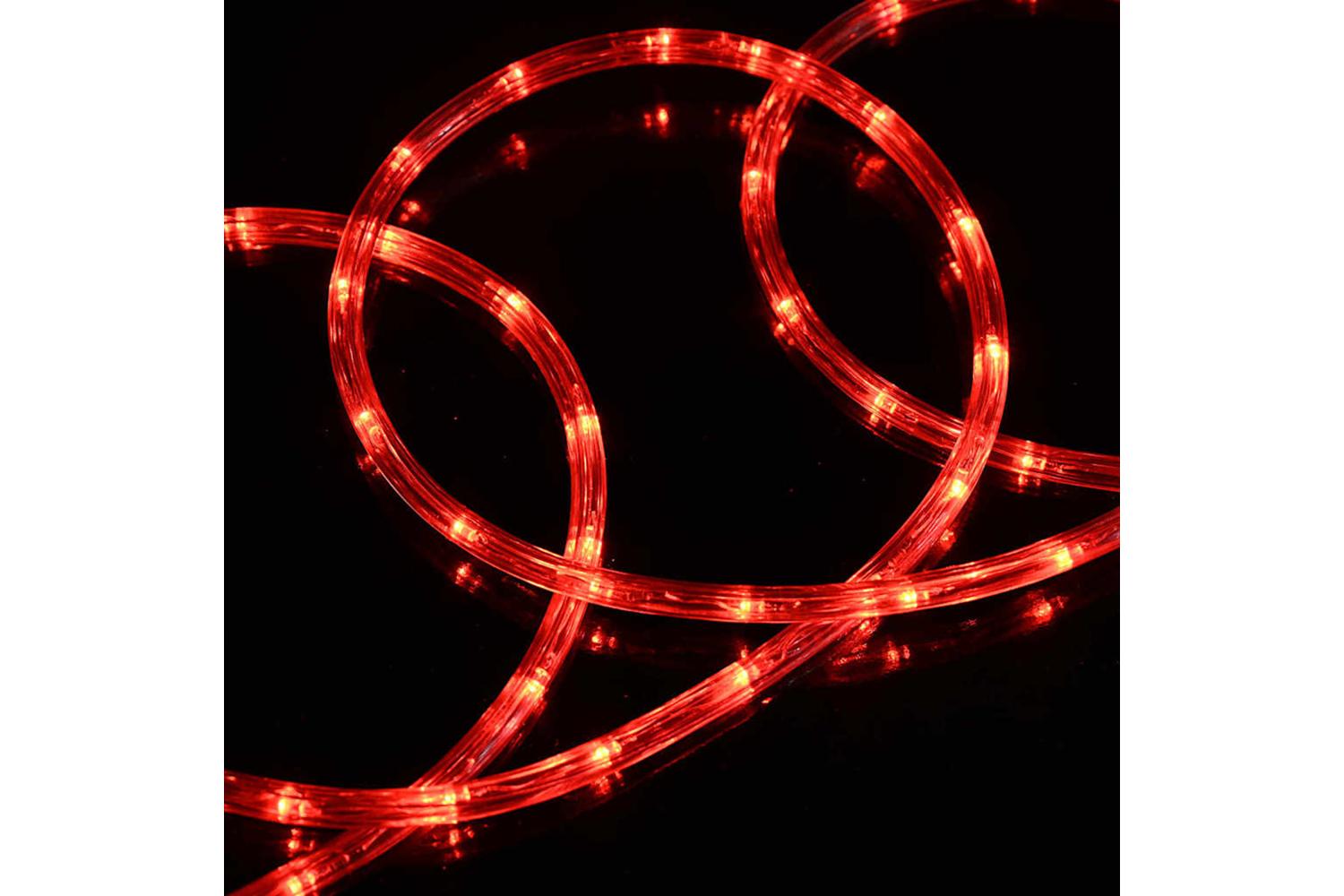 Vidaxl Rope Light With 2400 Leds Red 100 M Pvc-8