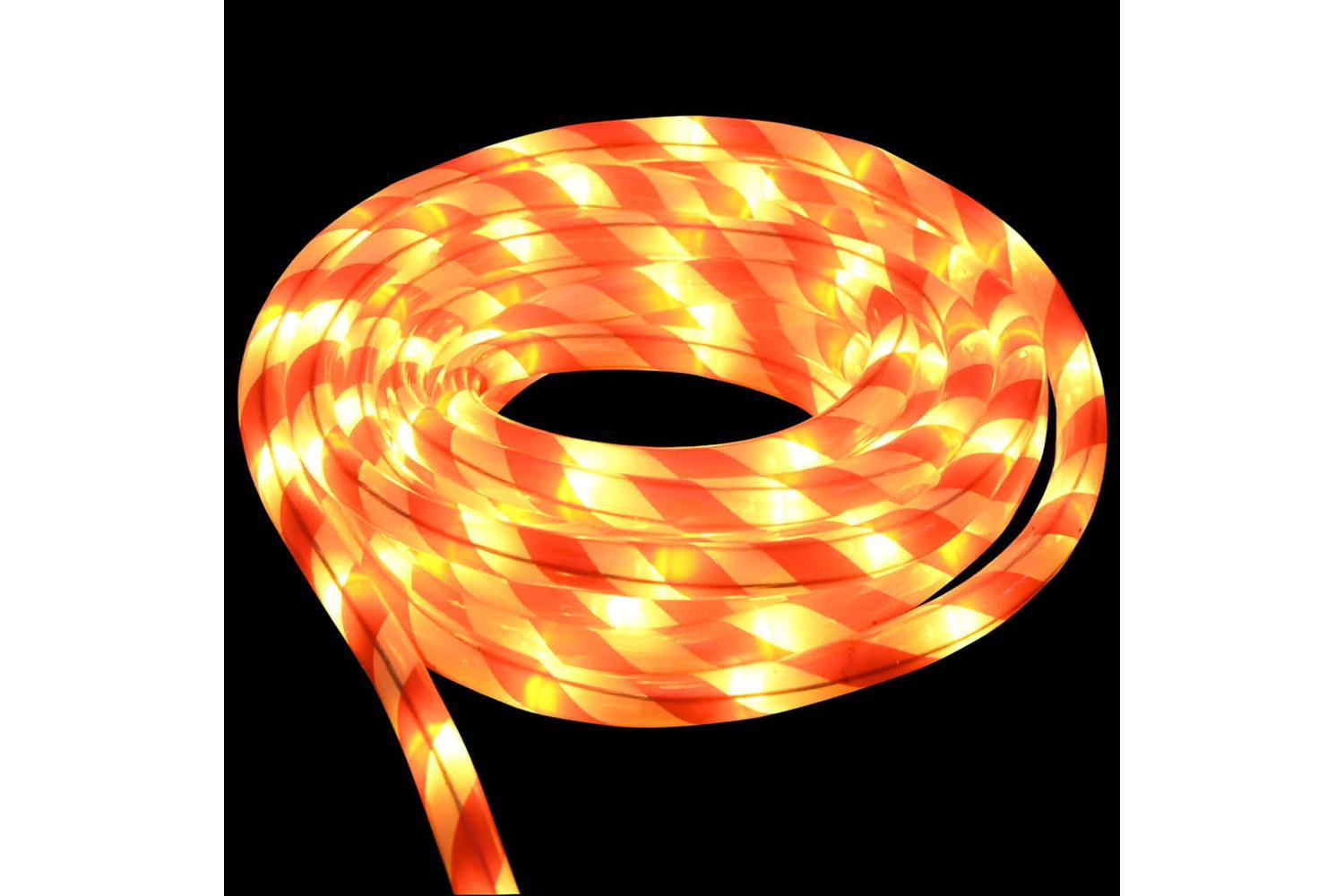 Vidaxl Rope Light With 240 Leds Warm White 10 M Pvc-6