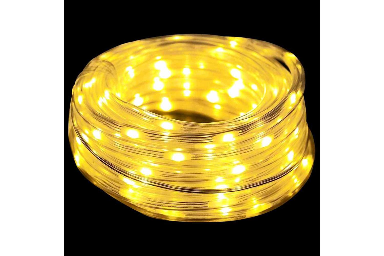 Vidaxl Rope Light With 120 Leds Warm White 5 M Pvc-6
