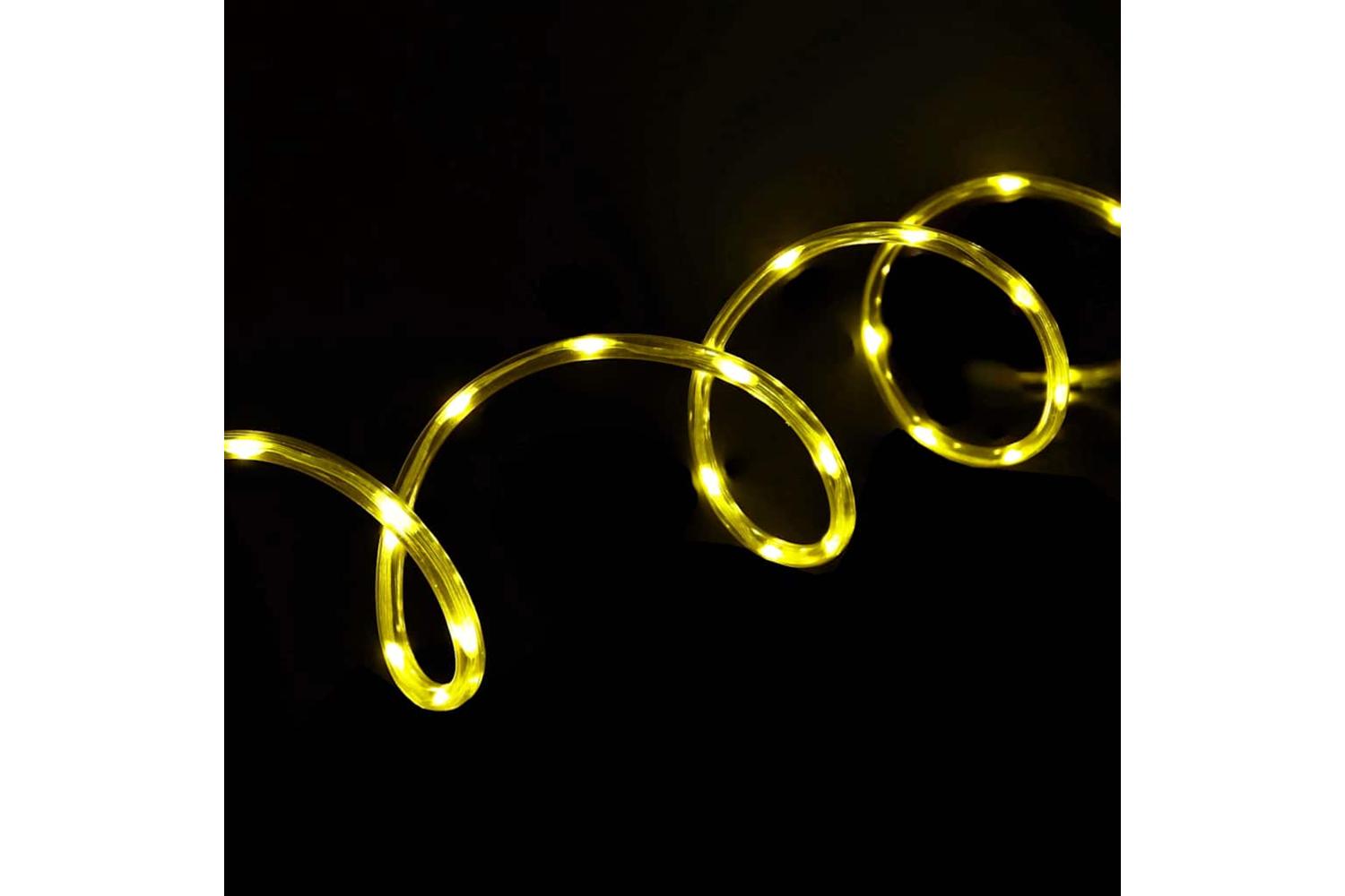 Vidaxl Rope Light With 1200 Leds Warm White 50 M Pvc-8