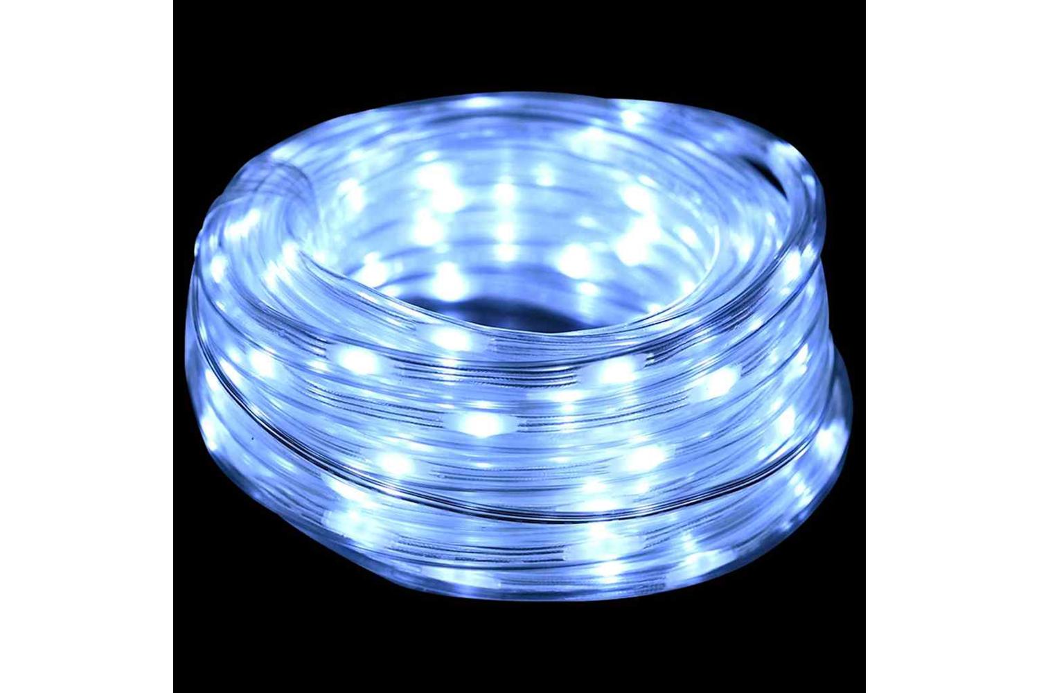 Vidaxl Rope Light With 240 Leds Cold White 10 M Pvc-6