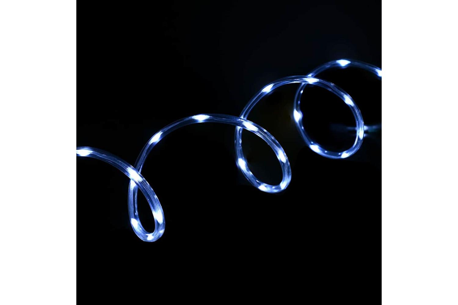 Vidaxl Rope Light With 240 Leds Cold White 10 M Pvc-8