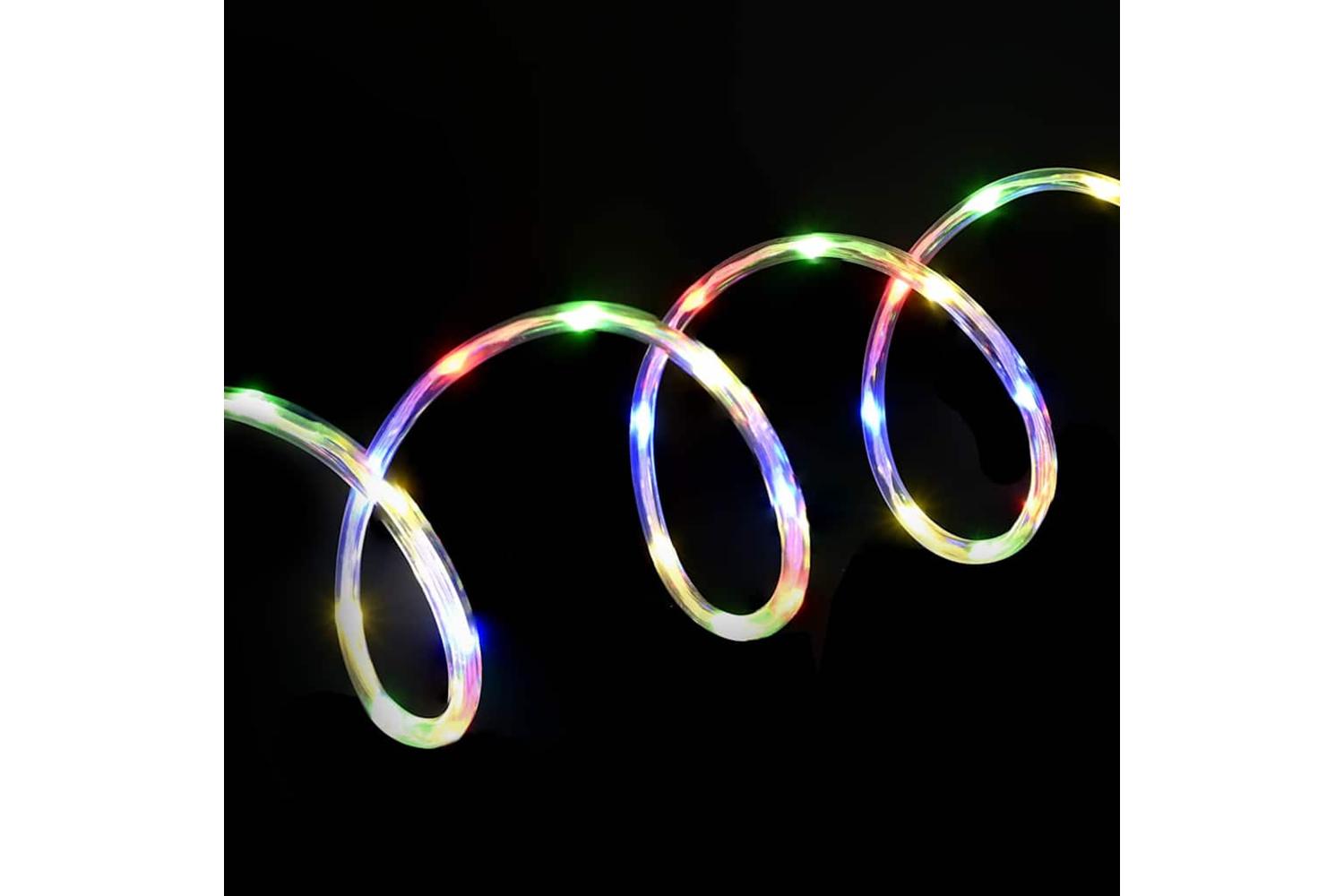 Vidaxl Rope Light With 240 Leds Multicolour 10 M Pvc-8