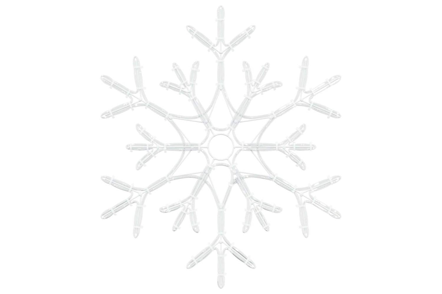 Vidaxl Christmas Snowflake Warm White 56 X 49 X 07 Cm Pvc-6