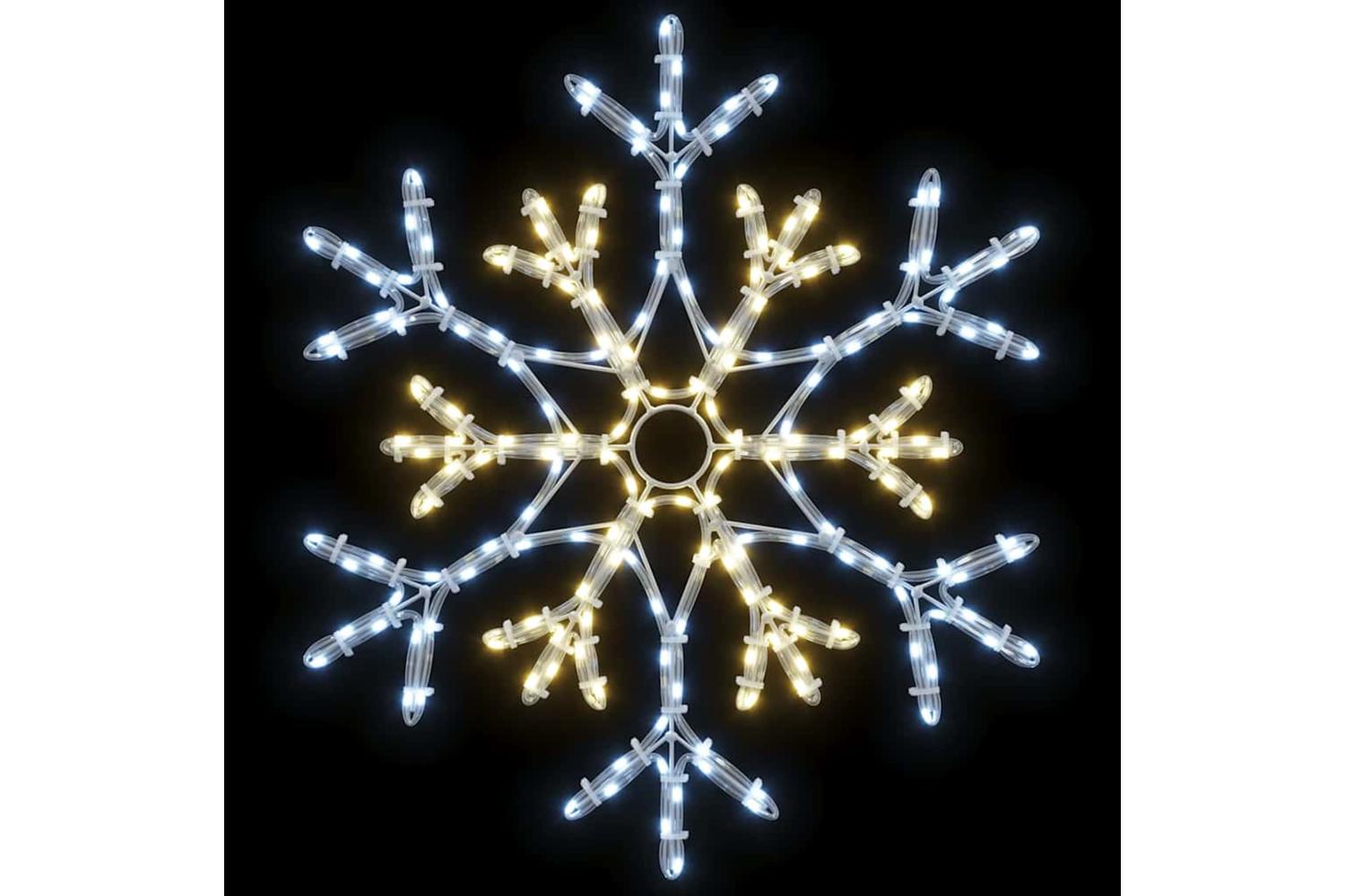 Vidaxl Christmas Snowflake Warm White 56 X 49 X 07 Cm Pvc-7