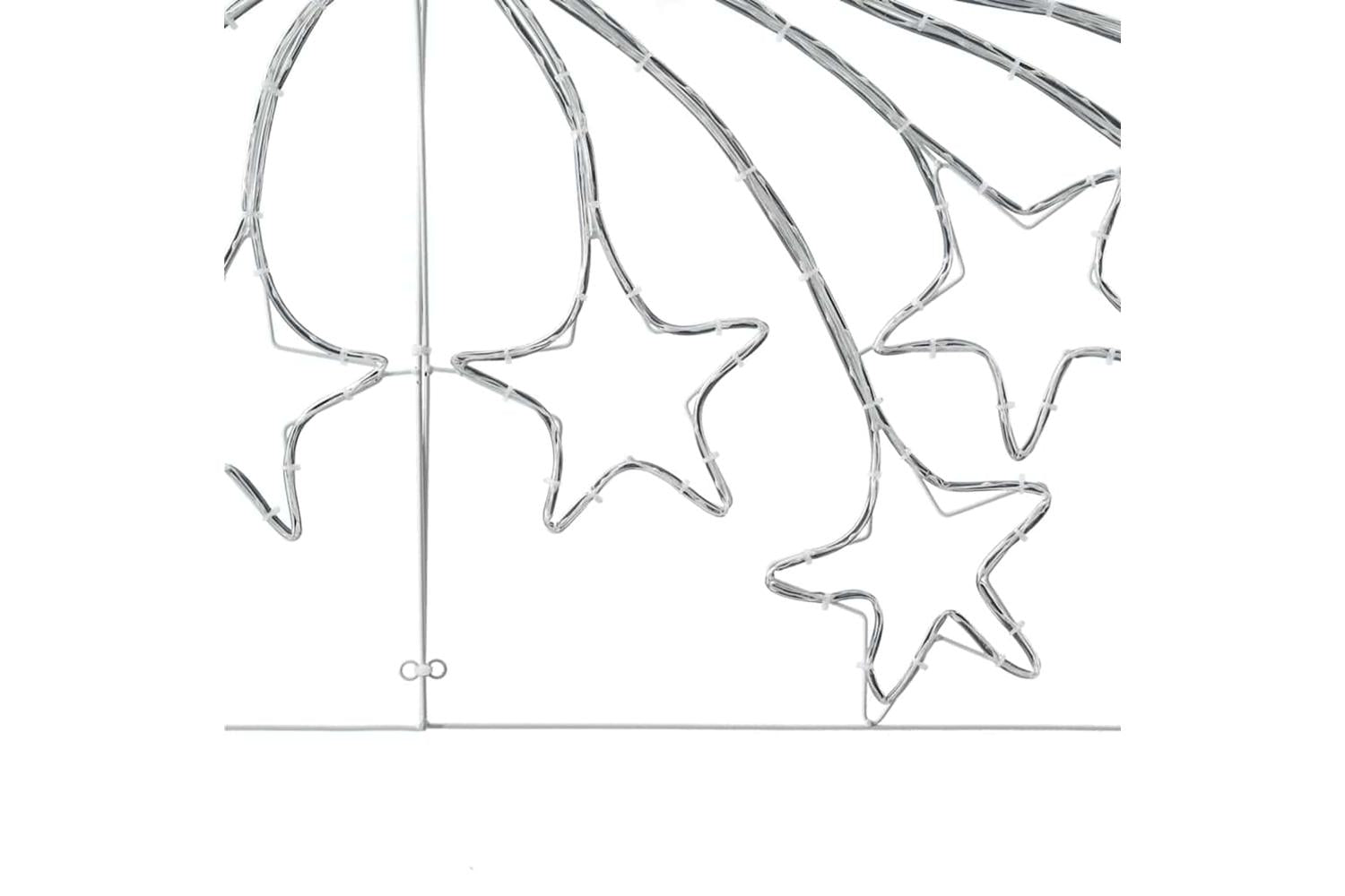 Vidaxl Christmas Star With 432 Leds Multicolour 180 X 57 Cm Pvc-8
