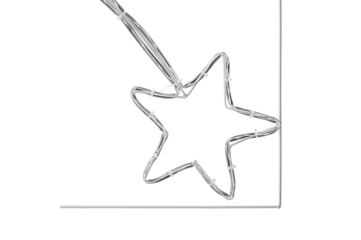 Vidaxl Christmas Star With 432 Leds Multicolour 180 X 57 Cm Pvc-9