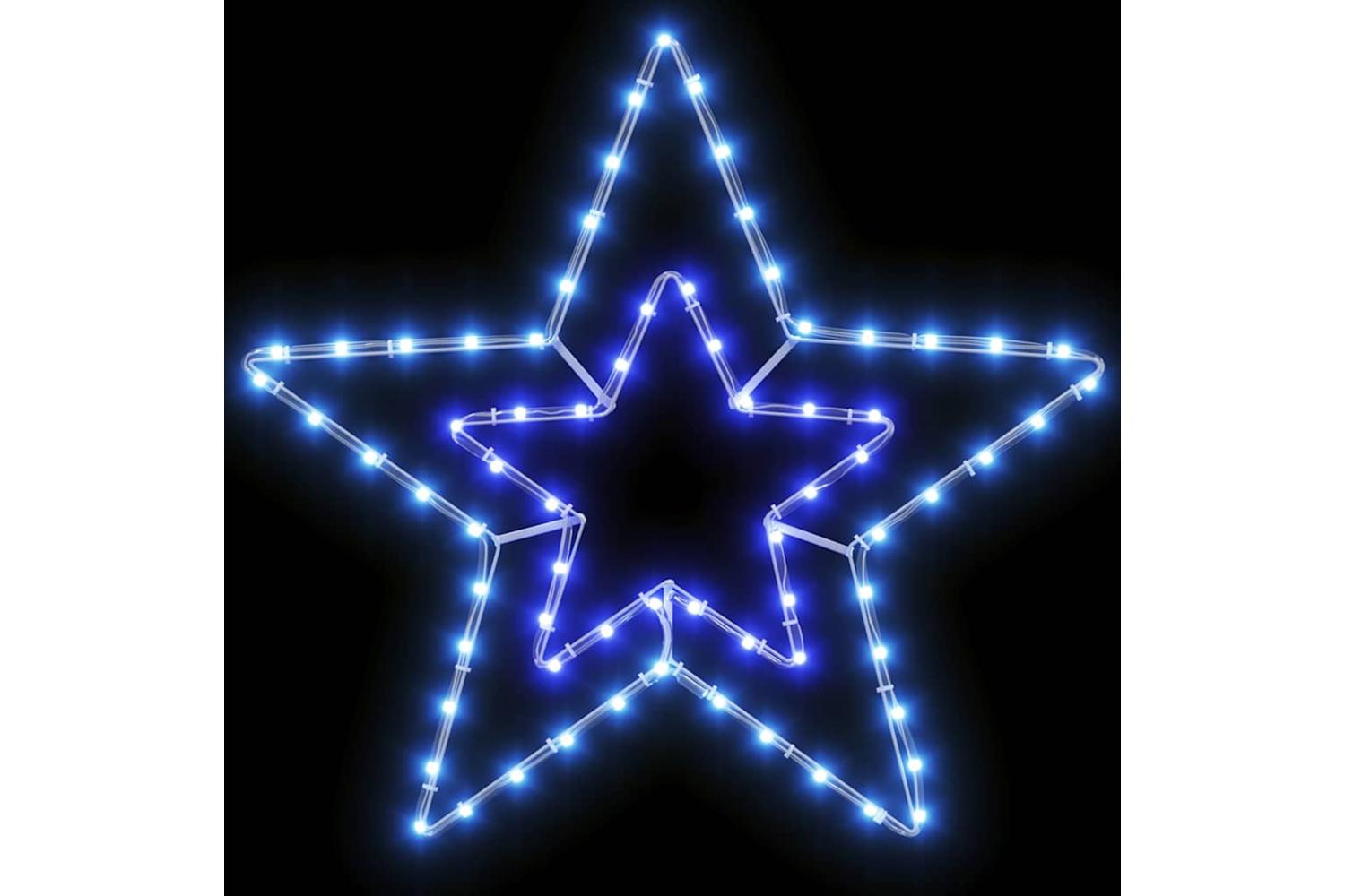 Vidaxl Christmas Star With 72 Leds Cold White 515 X 50 X 065 Cm Iron-6