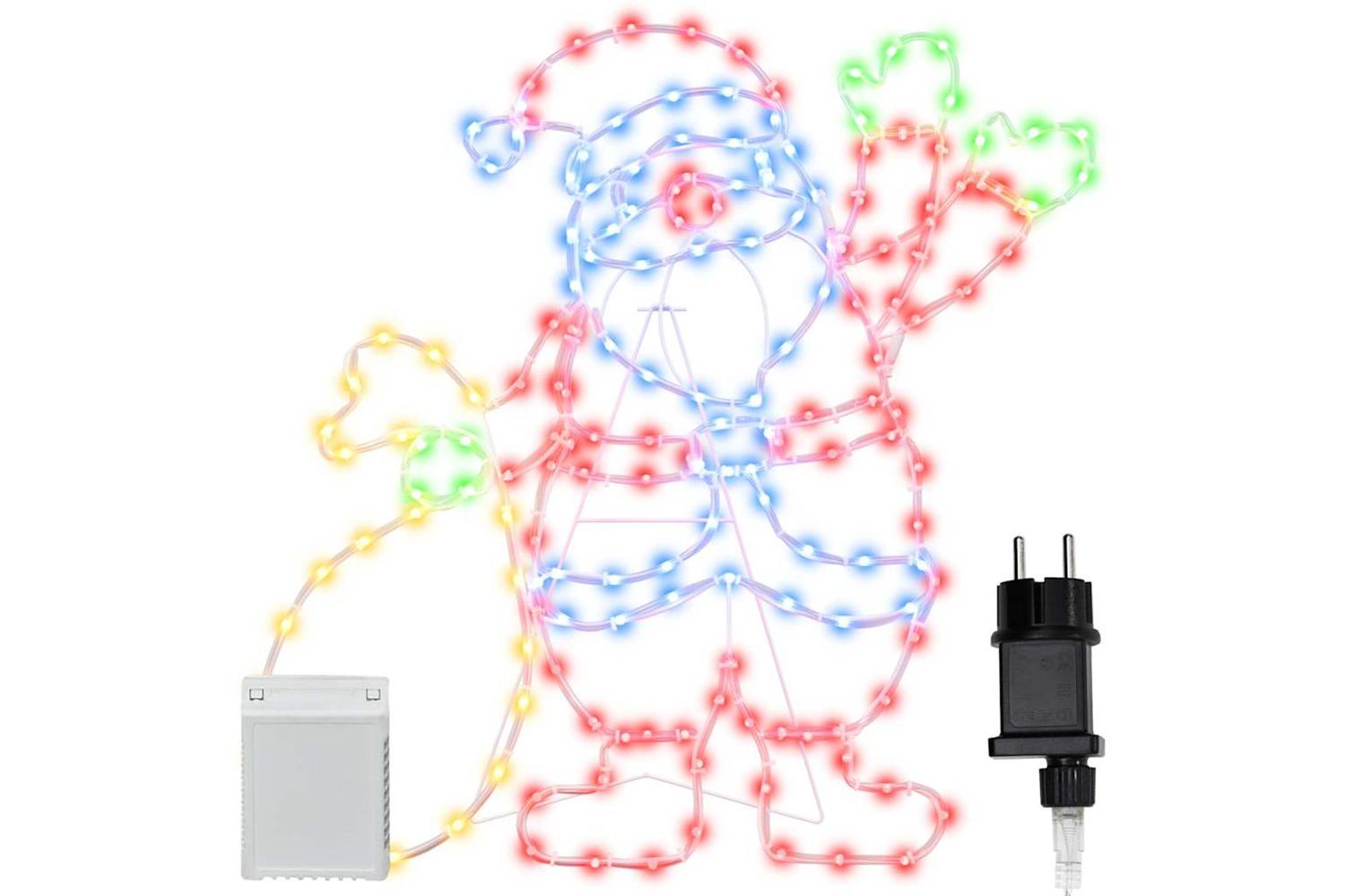 Vidaxl Santa Claus Light Multicolour 585 X 60 X 13 Cm Iron-2