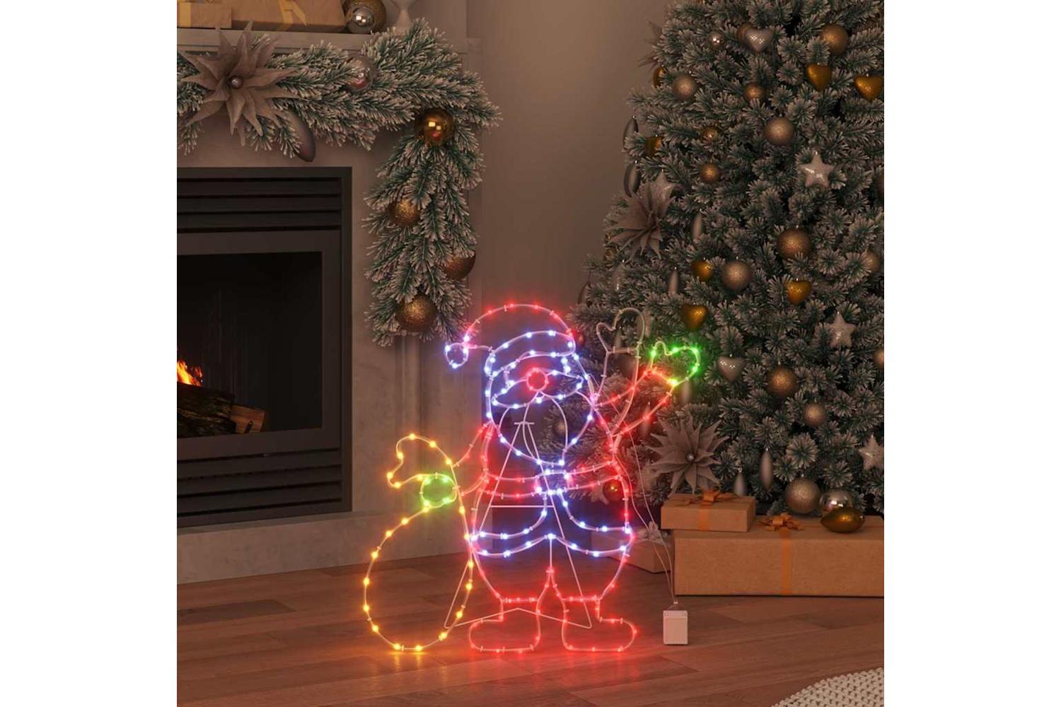 Vidaxl Santa Claus Light Multicolour 585 X 60 X 13 Cm Iron-3