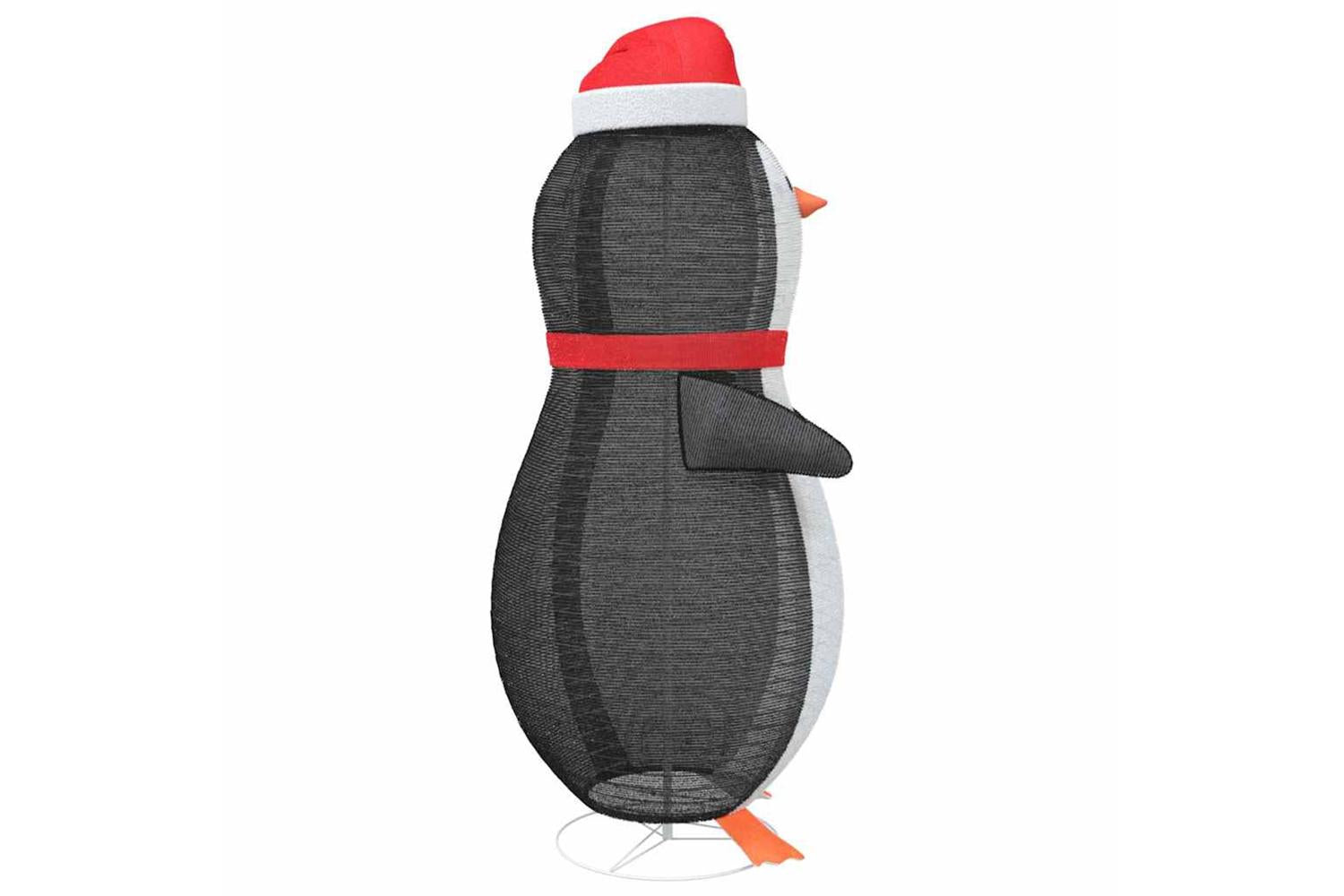 Vidaxl Snow Penguin Figure Warm White 78 X 88 X 180 Cm Fabric-7