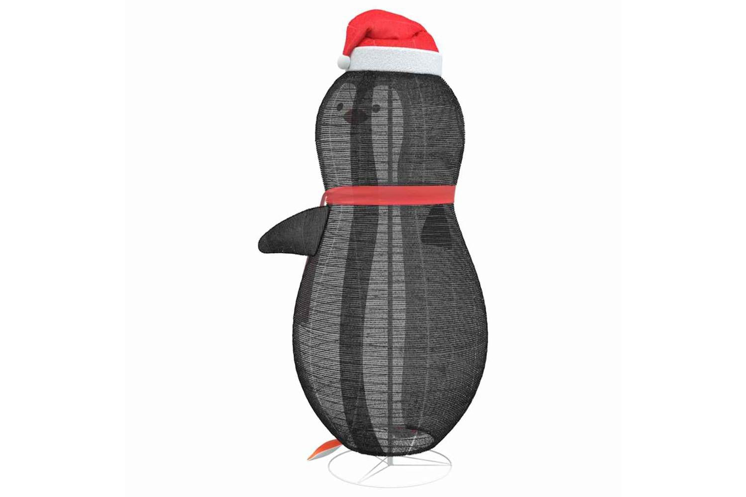 Vidaxl Snow Penguin Figure Warm White 78 X 88 X 180 Cm Fabric-8