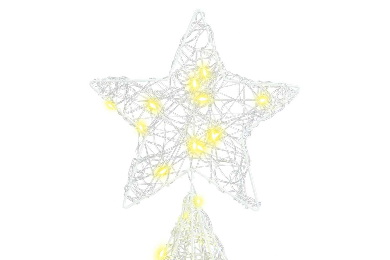 Vidaxl Christmas Tree With 240 Leds Warm White 180 Cm Acrylic-5