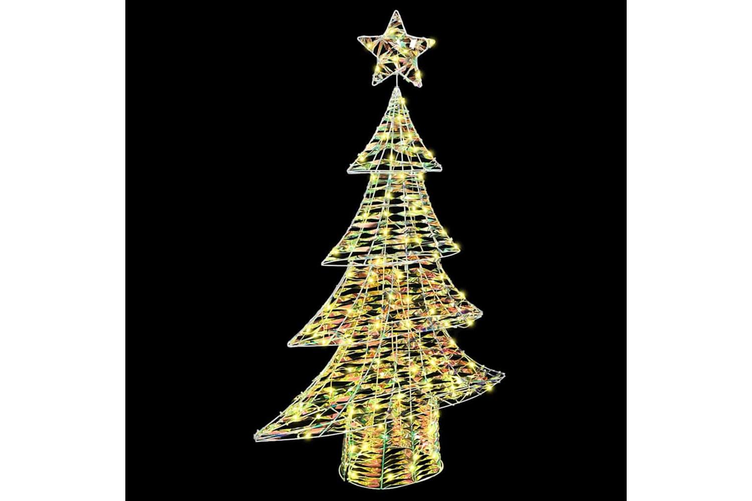 Vidaxl Christmas Tree With 120 Leds Warm White 120 Cm Pet-3