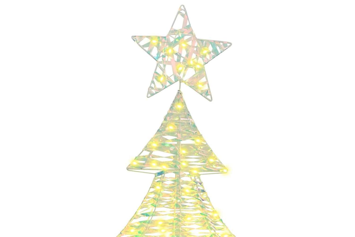 Vidaxl Christmas Tree With 240 Leds Warm White 180 Cm Pet-4