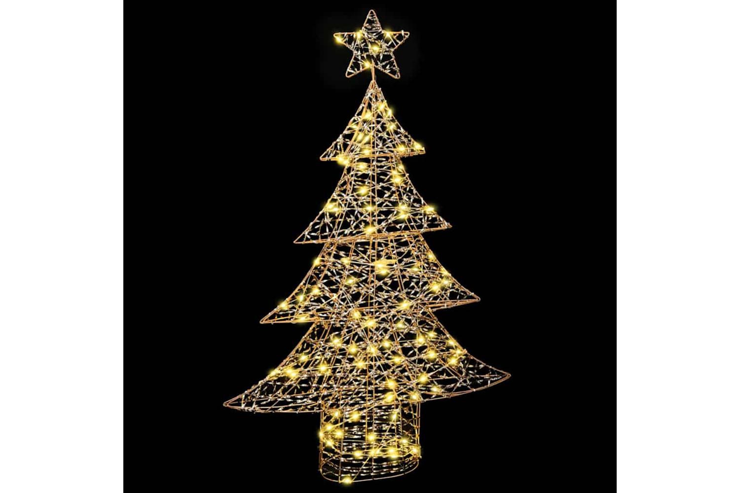 Vidaxl Christmas Tree With 120 Leds Warm White 120 Cm Pet-3