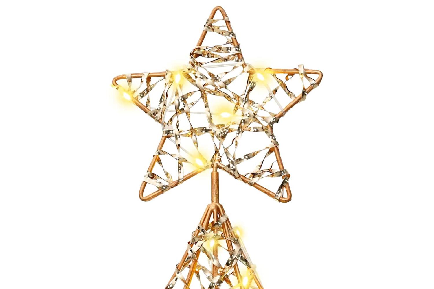 Vidaxl Christmas Tree With 120 Leds Warm White 120 Cm Pet-5