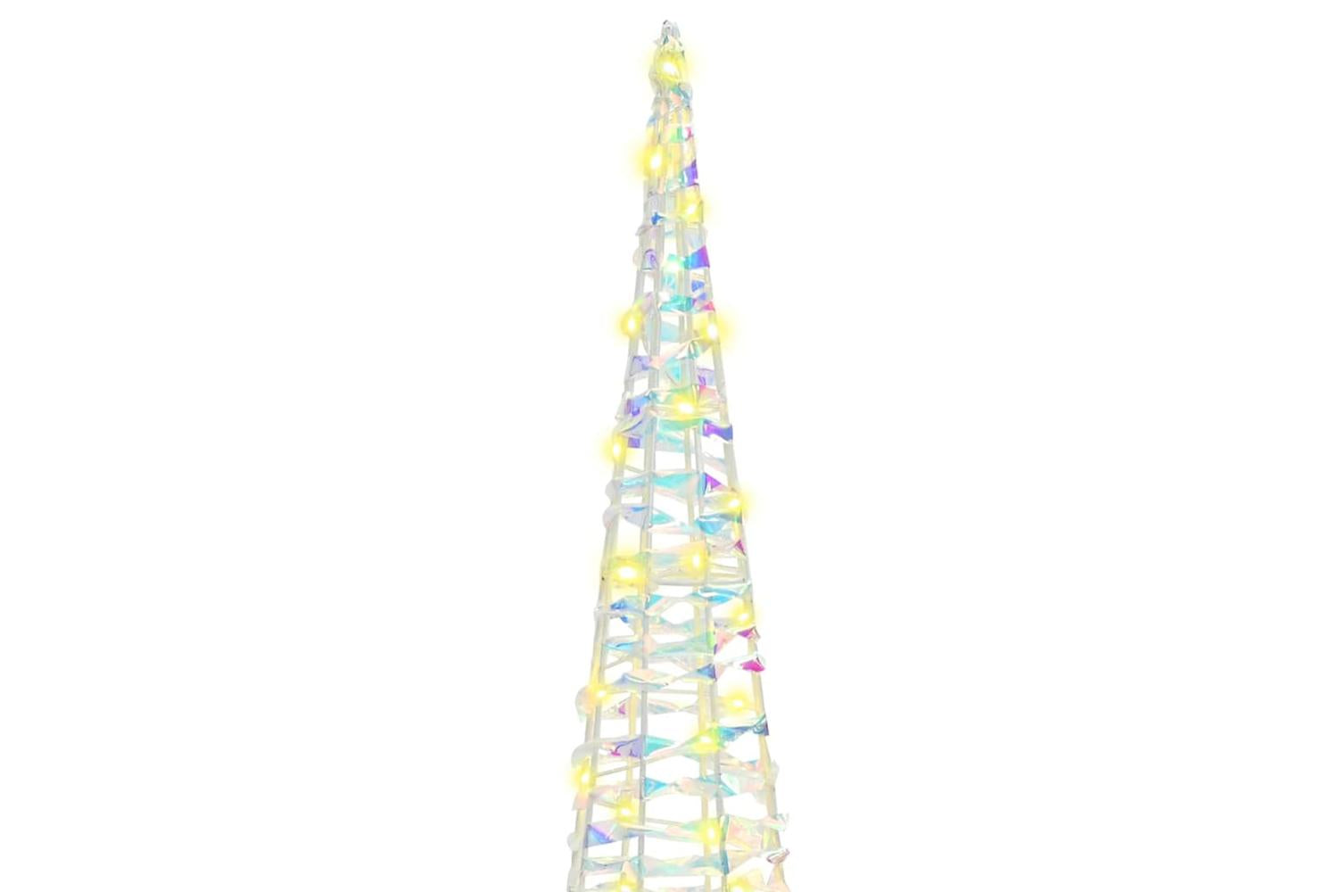 Vidaxl Christmas Tree 3 Pcs Warm White 20 X 20 X 80 Cm Pet-5