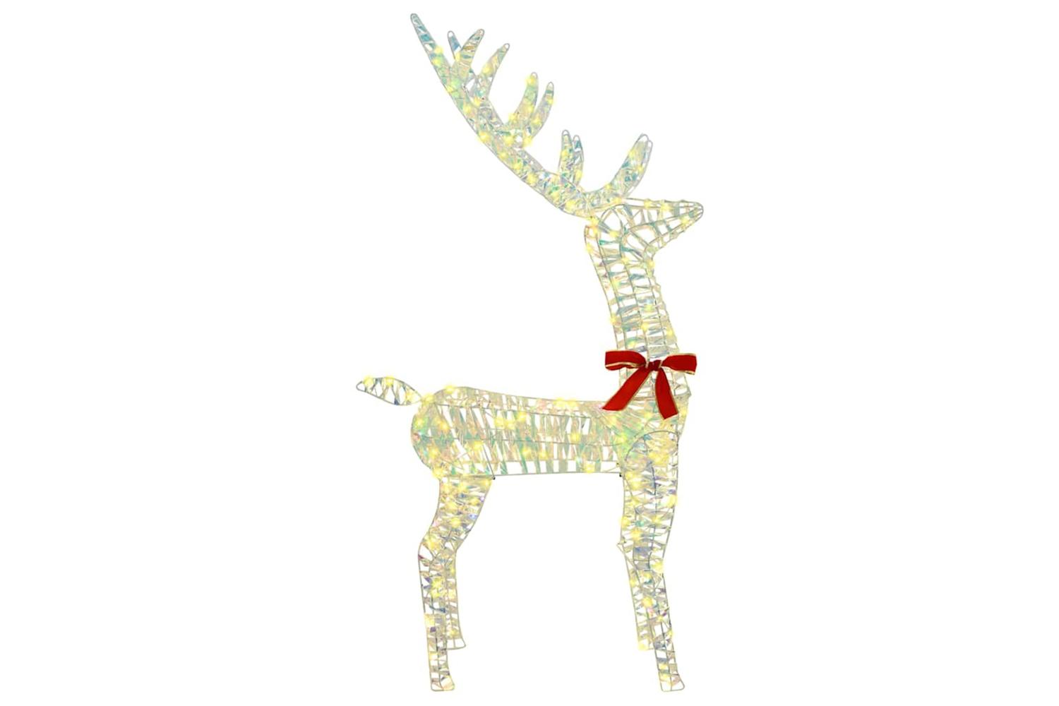 Vidaxl 3d Reindeer With 140 Leds Warm White 128 Cm Pet-3