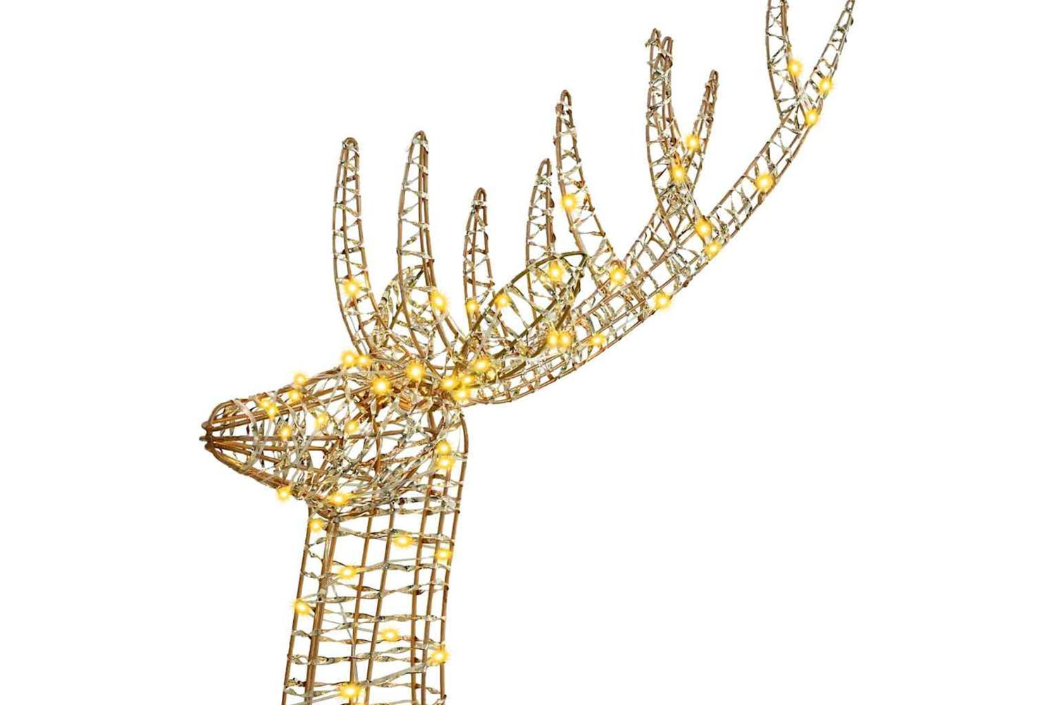 Vidaxl 3d Reindeer With 250 Leds Warm White 180 Cm Pet-5