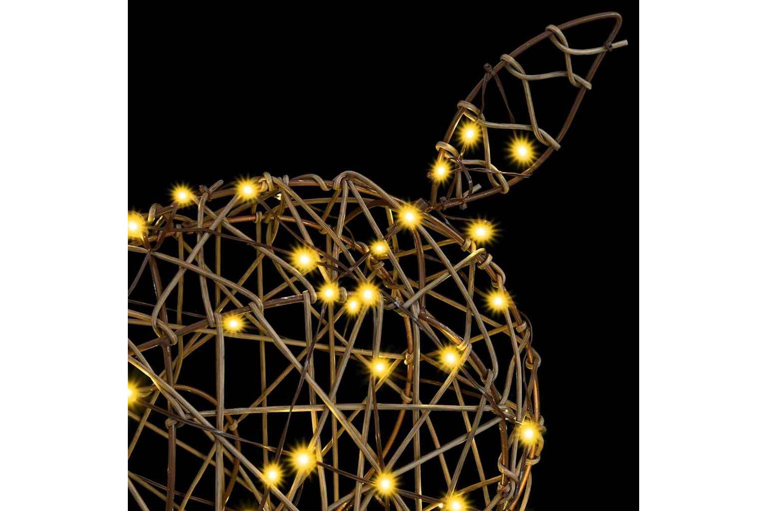 Vidaxl 3d Reindeer With 250 Leds Warm White 180 Cm Rattan-6