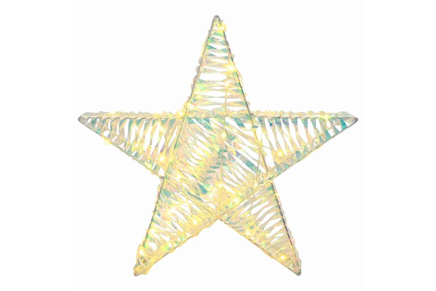Vidaxl 3d Star With 50 Leds Warm White 55 X 525 X 9 Cm Pet-3