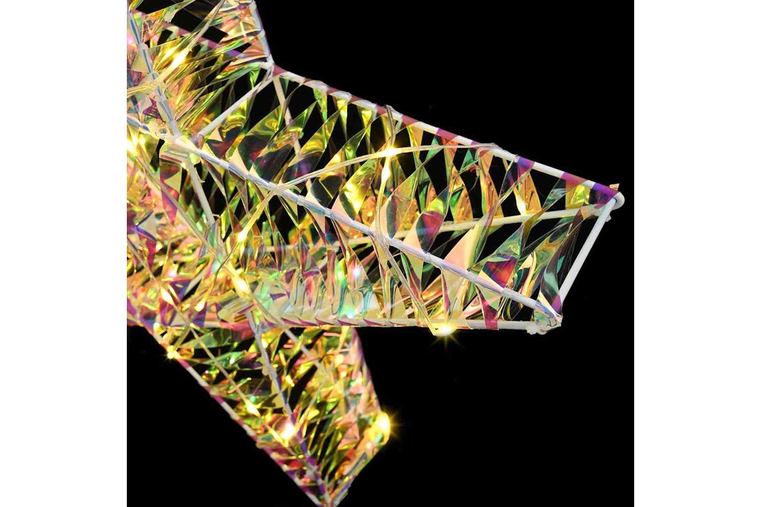 Vidaxl 3d Star With 50 Leds Warm White 55 X 525 X 9 Cm Pet-5