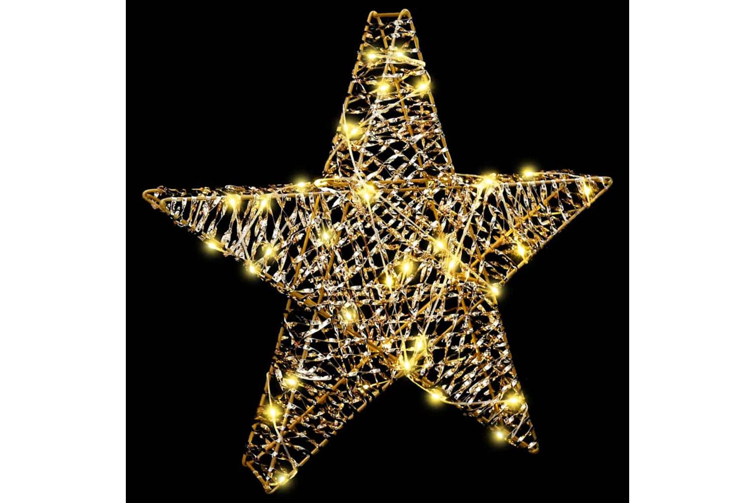 Vidaxl 3d Star With 50 Leds Warm White 55 X 525 X 9 Cm Pet-2