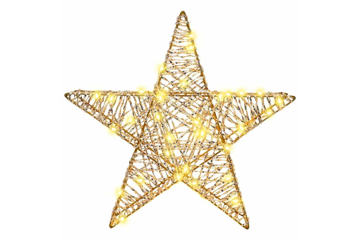 Vidaxl 3d Star With 50 Leds Warm White 55 X 525 X 9 Cm Pet-3