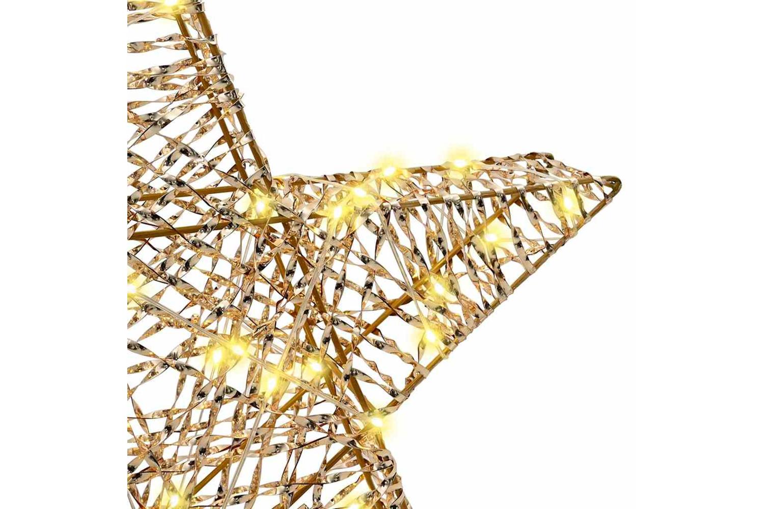 Vidaxl 3d Star With 50 Leds Warm White 55 X 525 X 9 Cm Pet-4
