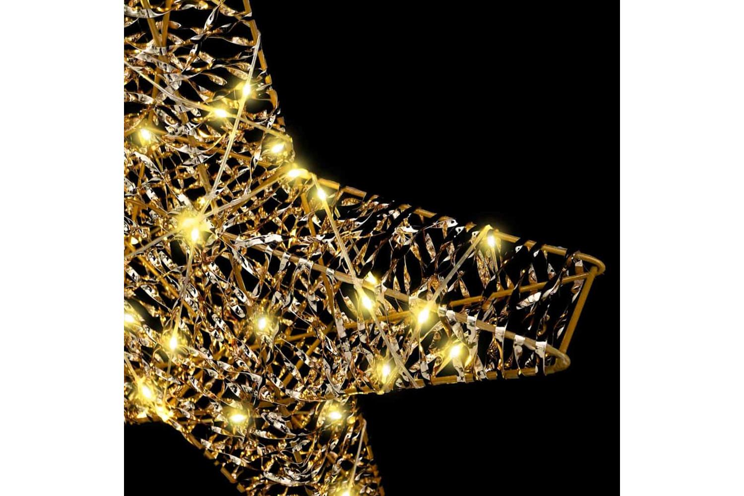 Vidaxl 3d Star With 50 Leds Warm White 55 X 525 X 9 Cm Pet-5