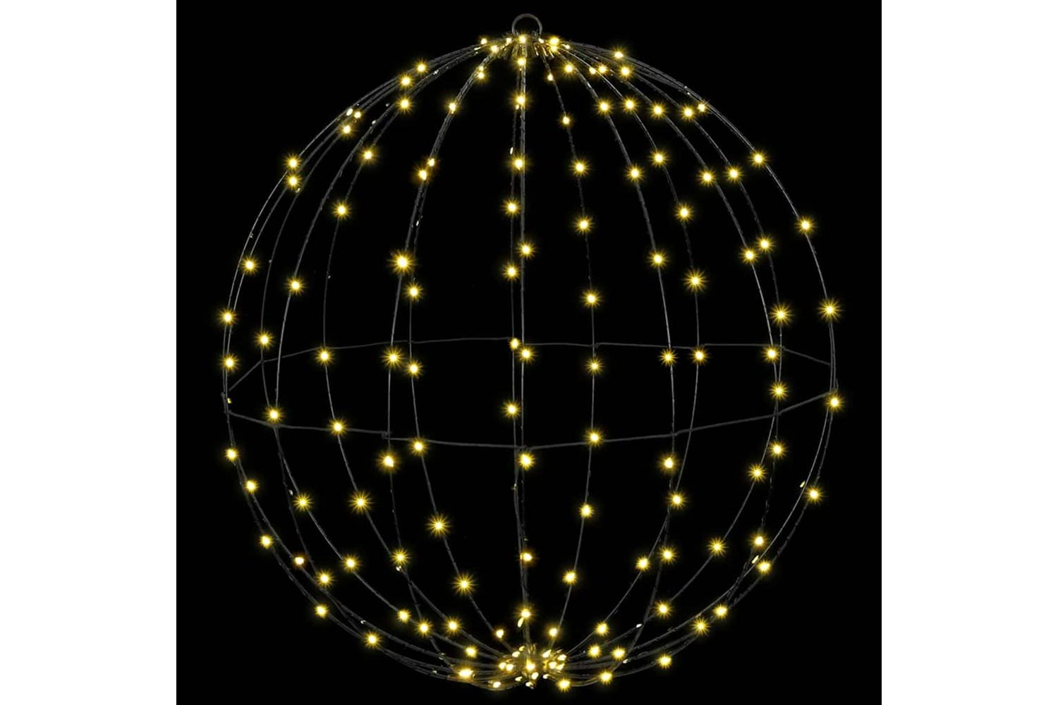 Vidaxl Ball With 384 Leds 2 Pcs Warm White 60 Cm Metal-3