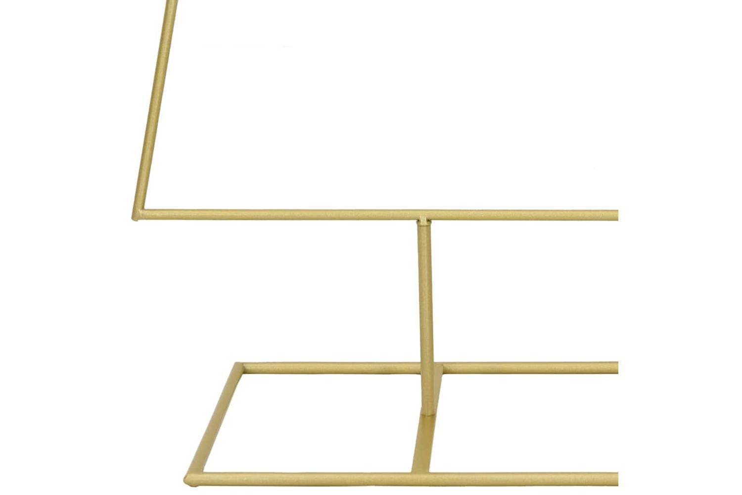Vidaxl Metal Christmas Tree With Stand Gold 150 Cm Powder-coated Steel-8
