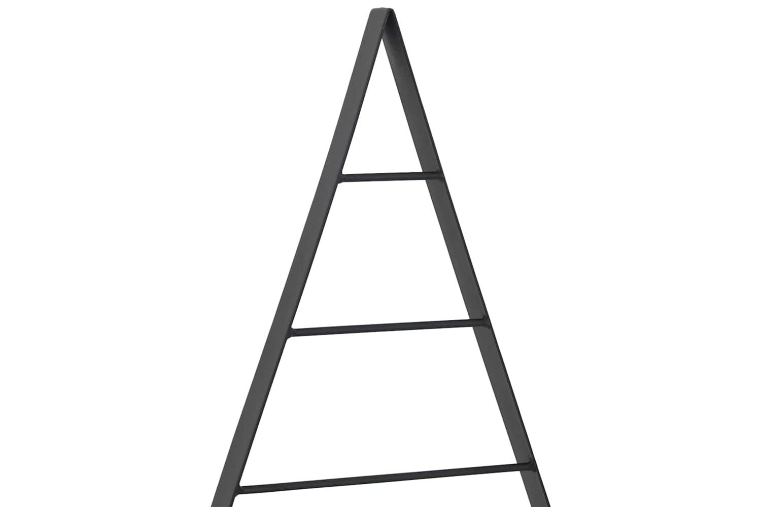 Vidaxl Metal Christmas Tree With Stand Black 60 Cm Steel-7