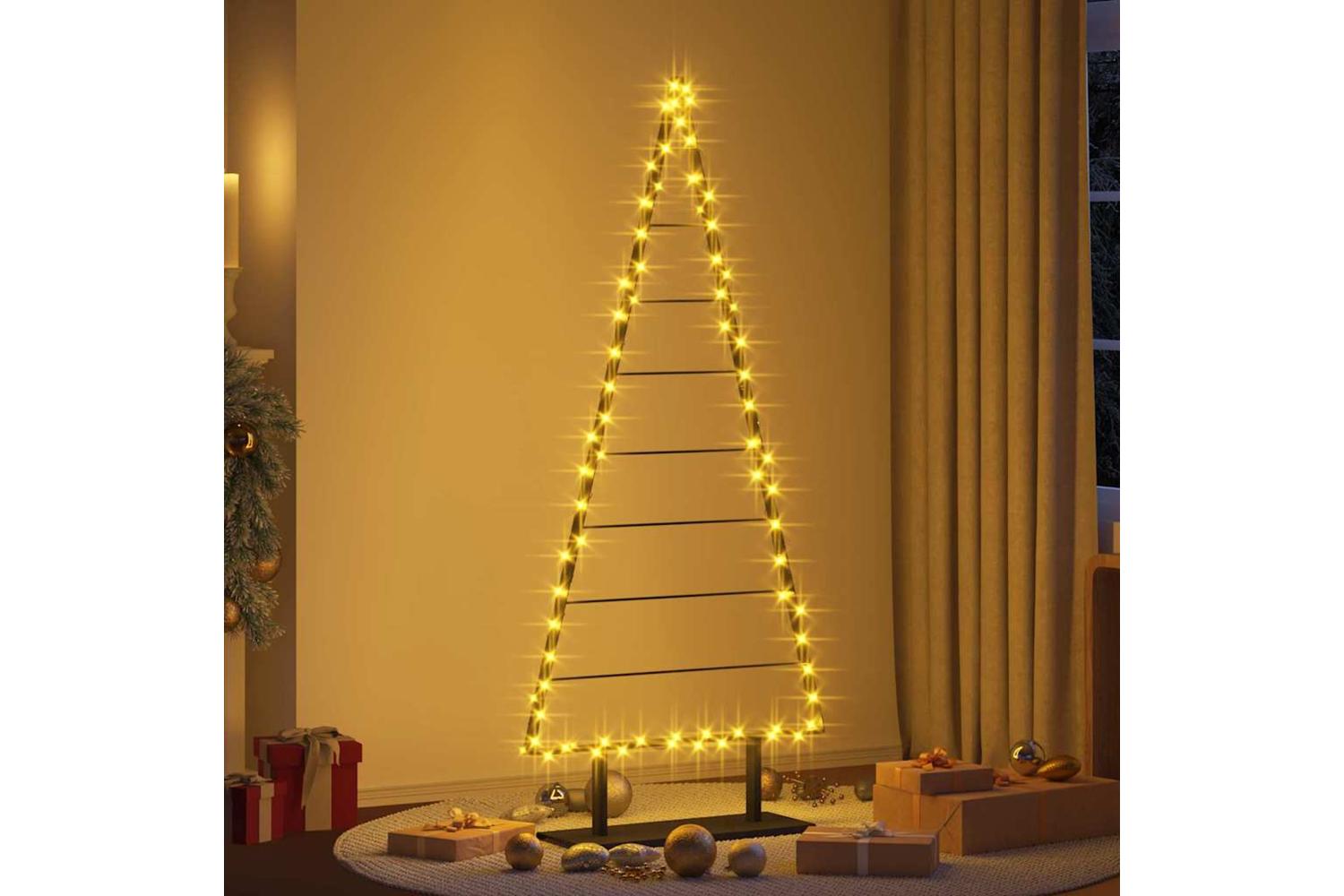 Vidaxl Metal Christmas Tree With Stand Black 180 Cm Steel-4