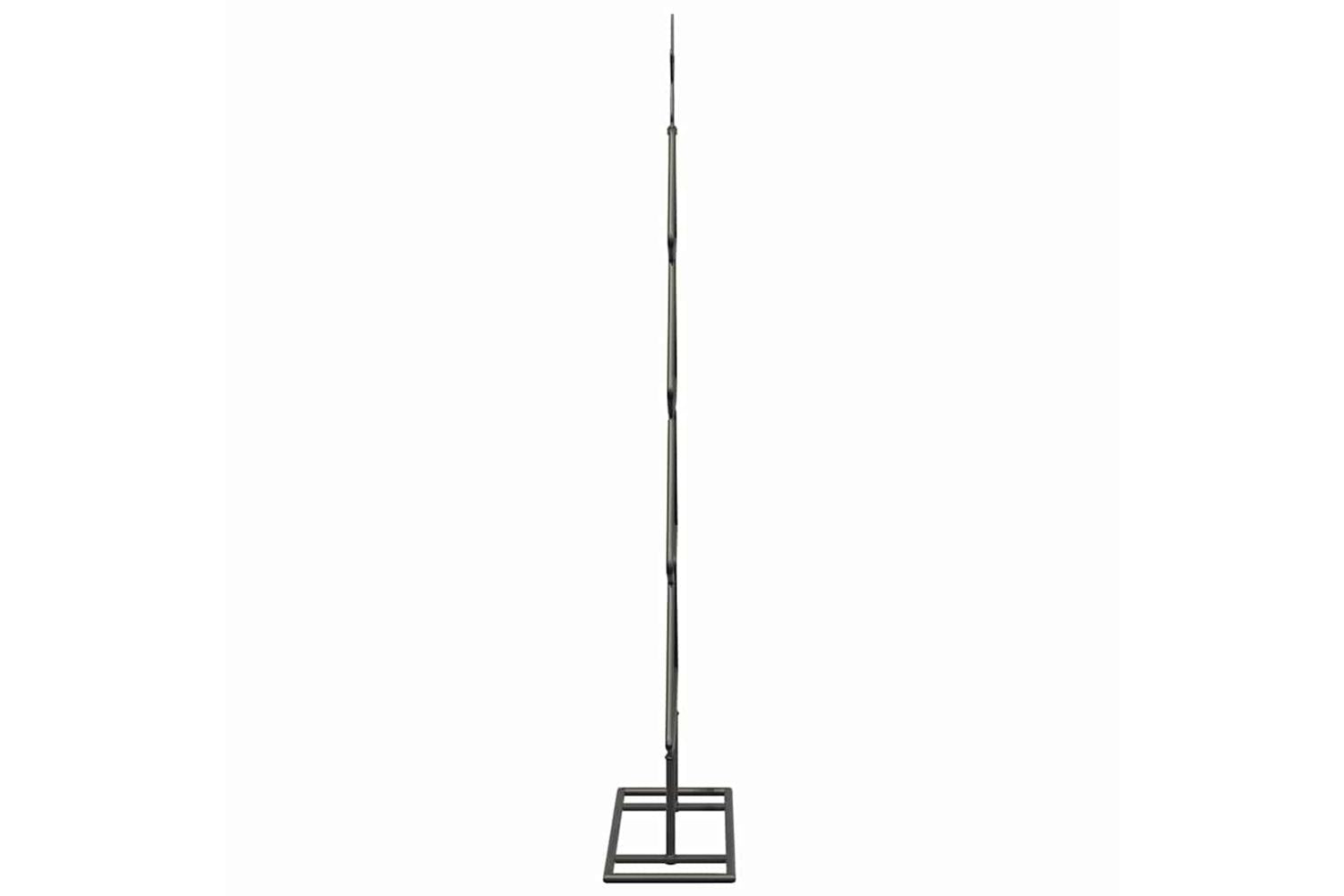 Vidaxl Metal Christmas Tree With Stand Black 90 Cm Steel-6