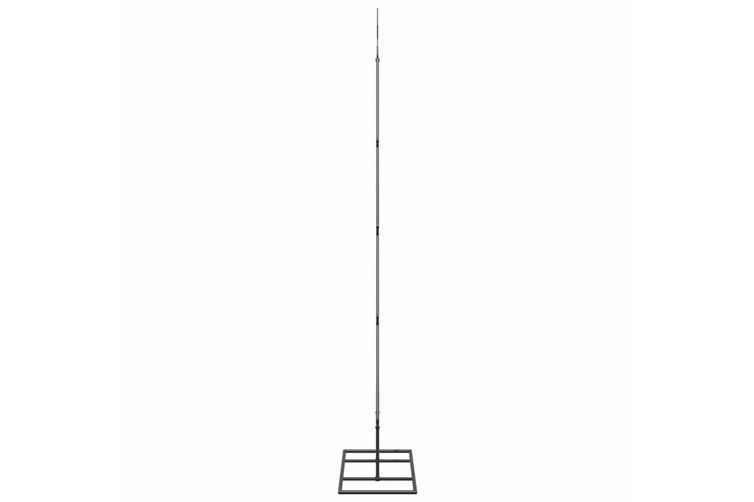 Vidaxl Metal Christmas Tree With Stand Black 125 Cm Steel-6