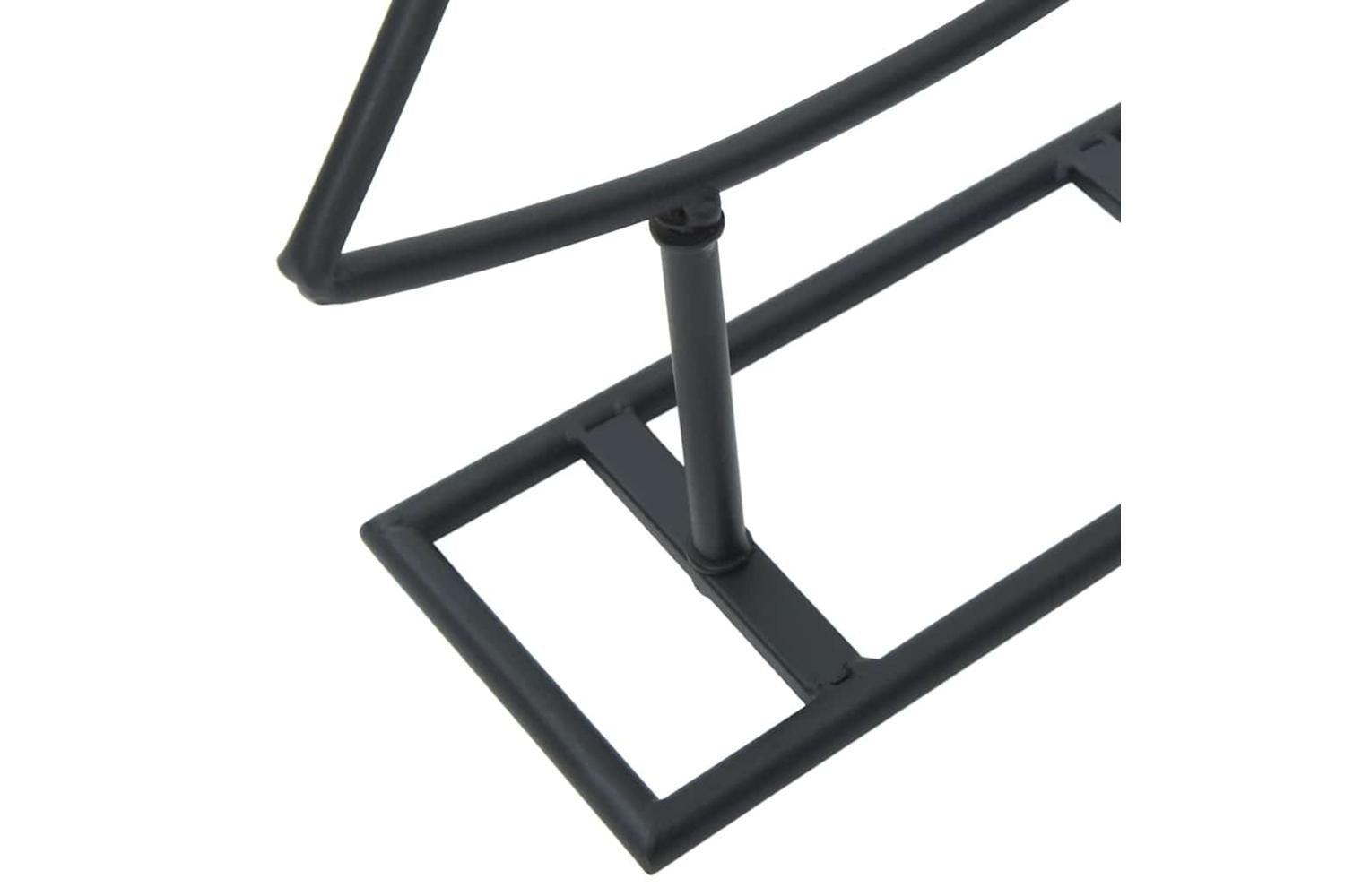 Vidaxl Metal Christmas Tree With Stand Black 210 Cm Steel-8