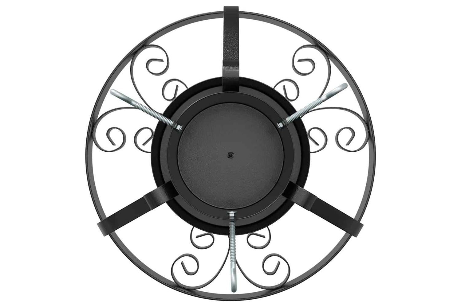 Vidaxl Christmas Tree Stand Black 40 X 40 X 21 Cm Steel-7